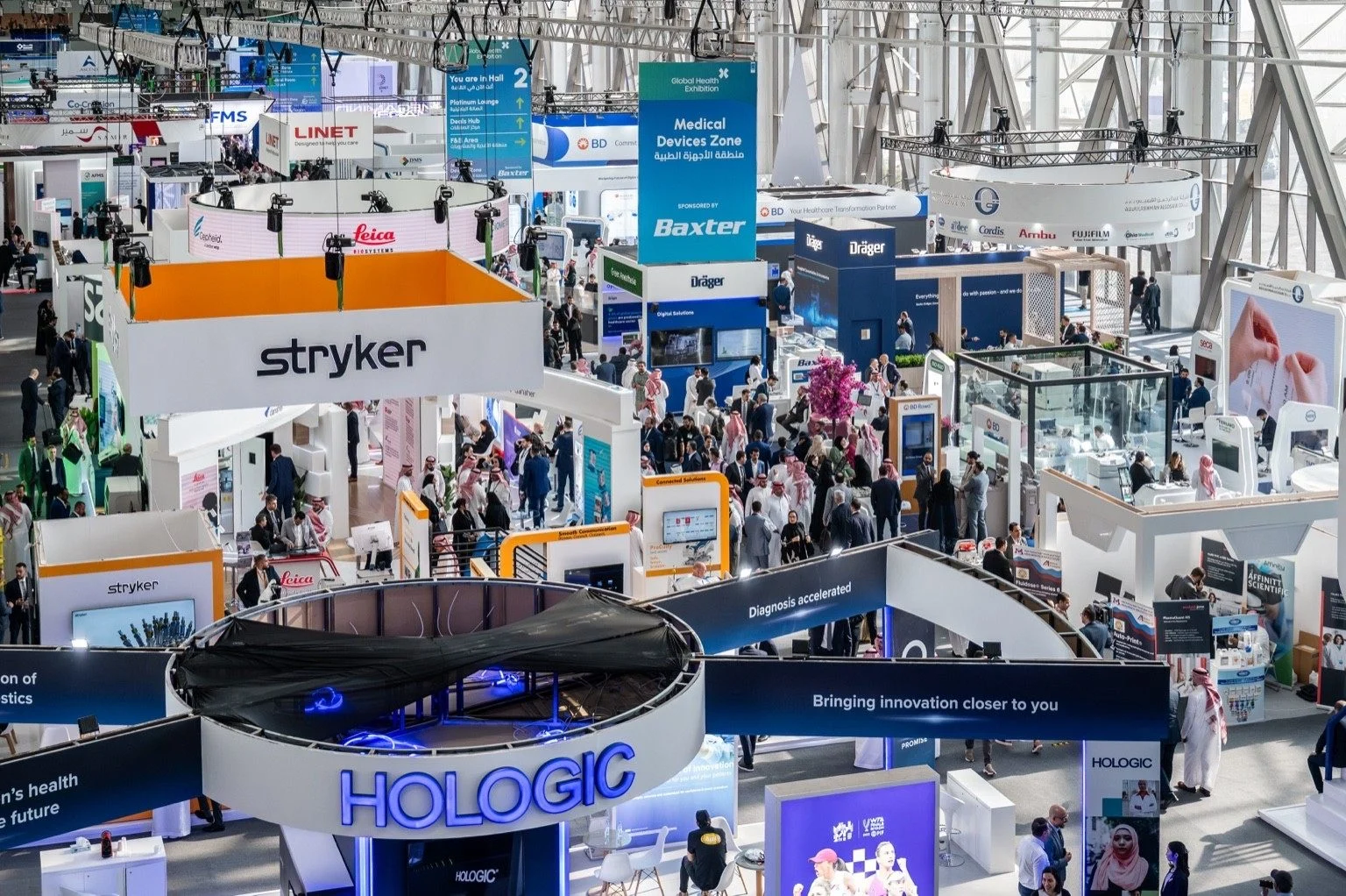 Global Health Exhibition, Riyadh, Saudi Arabia.