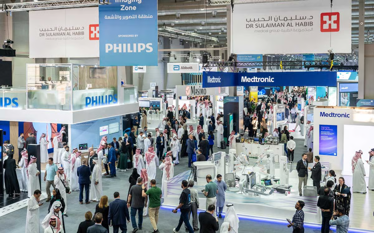 Global Health Exhibition, Riyadh, Saudi Arabia.